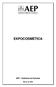 EXPOCOSMÉTICA. AEP / Gabinete de Estudos