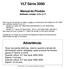 VLT Série 3000. Manual do Produto Software versão: 3.0 e 3.11
