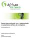 Regras de procedimento para a implementação e cumprimento do Plano de Contingência ARC/COP2/D010.2211_13. Segunda Conferência das Partes da ARC