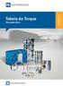 Tabela de Torque Mercedes-Benz