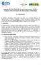 Chamada MCTI/CNPq/FNDCT-Ação Transversal N º 65/2013 - Pesquisa e Desenvolvimento em Meteorologia e Climatologia I CHAMADA