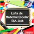 Maternal I 2016 - Lista de Materiais