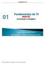 Fundamentos de TI. Aula01_Introdução a Computação.doc - Prof. Me Francisco Bianchi 1