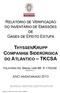 THYSSENKRUPP COMPANHIA SIDERÚRGICA RELATÓRIO DE VERIFICAÇÃO DO ATLÂNTICO TKCSA DO INVENTÁRIO DE EMISSÕES DE GASES DE EFEITO ESTUFA