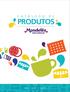 Catálogo de produtos 2013 mai - ago. Lançamentos