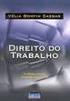 Direito do Trabalho Vólia Bomfim Cassar 8ª para 9ª edição