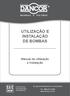 UTILIZAÇÃO E INSTALAÇÃO DE BOMBAS