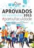 APROVADOS no vestibular 2015