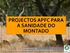 PROJECTOS APFC PARA A SANIDADE DO MONTADO. Conceição Santos Silva Associação de Produtores Florestais de Coruche
