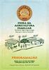 Territórios, Água e Agroecologia: Base para a vida no Semiárido DATA: 20 A 23 DE OUTUBRO HORÁRIO: DAS 8H ÀS 17H