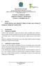 COTAÇÃO ELETRÔNICA N 108/2014 CONDIÇÕES GERAIS DE CONTRATAÇÃO Processo n.º 23370.000471.2014-19