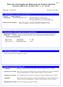 Ficha de Informações de Segurança de Produto Químico Conforme NBR14725, de julho/2001 e 91/155 EC