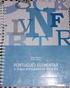 Sérgio Nogueira Ozanir Roberti PORTUGUÊS ELEMENTAR. a língua portuguesa no dia a dia