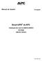 Manual do Usuário. Português. Smart-UPS da APC. Instalação em rack 3U 2200VA/3000VA No-break 230VAC/120VAC 990-1055A, 08/01