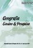 Revista Geografia Ensino & Pesquisa. Departamento de Geociências. Programa de Pós Graduação em Geografia e Geociências. Curso de Geografia