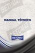 MANUAL TÉCNICO BETUMAT I M P E R M E A B I L I Z A N T E S