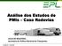 Análise dos Estudos de PMIs Caso Rodovias. CICLO DE PALESTRAS Secretaria de Política Nacional de Transportes