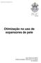 Otimização no uso de expansores de pele Aluno: Fabio Percia Mehlem Professora orientadora: Michele Dal Toe Casagrande PUC-Rio 2012.