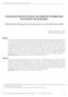 AVALIAÇÃO SILVICULTURAL DE ESPÉCIES FLORESTAIS NO ESTADO DE RORAIMA. Silvicultural Evaluation of forest species in the Roraima state