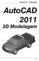 AutoCAD 2011 3D Modelagem