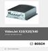 VideoJet X10/X20/X40. Servidor de vídeo em rede. Guia de instalação rápida