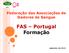 Federação das Associações de Dadores de Sangue. FAS Portugal Formação
