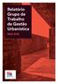 Relatório Grupo de Trabalho de Gestão Urbanística. Maio 2016