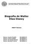 Biografia de Walter Elias Disney