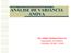 ANÁLISE DE VARIÂNCIA ANOVA. Prof. Adriano Mendonça Souza, Dr. Departamento de Estatística - PPGEMQ / PPGEP - UFSM