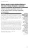 Keywords: Resistance Exercise. Energy Intake. Protein Intake. Nitrogen Balance. Artigo original/original Article