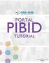 PORTAL PIBID TUTORIAL. 14 de Dezembro de 2015 VERSÃO 1.1.1