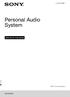 Personal Audio System