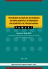 PROGRAMA DE ANÁLISE DE RESÍDUOS DE MEDICAMENTOS VETERINÁRIOS EM ALIMENTOS DE ORIGEM ANIMAL