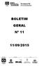 BOLETIM GERAL Nº 11 11/09/2015