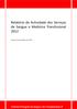 Relatório de Actividade dos Serviços de Sangue e Medicina Transfusional 2012