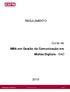 REGULAMENTO. Curso de MBA em Gestão da Comunicação em Mídias Digitais - EAD. Educação a Distância 15/06/2016 13:40:00 1/19