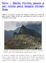 Peru - Machu Picchu passa a ser vista pelo Google Street View