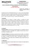 EDITAL DE INICIAÇÃO CIENTÍFICA E TECNOLÓGICA DA FACULDADE MULTIVIX- VITÓRIA 003/2016 ALTERADO EM 14/06/2016