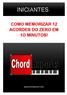 INICIANTES COMO MEMORIZAR 12 ACORDES DO ZERO EM 1O MINUTOS! www.britobrazil.com