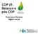COP 21. Balanço e pós COP. Francisco Ferreira ff@fct.unl.pt