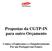 Propostas da CGTP-IN para outro Orçamento. Contra a Exploração e o Empobrecimento Por um Portugal com Futuro