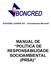 BONCRED LEASING S/A. - Arrendamento Mercantil MANUAL DE POLÍTICA DE RESPONSABILIDADE SOCIOAMBIENTAL (PRSA)