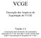 VCGE. Descrição dos Arquivos de Exportação do VCGE. Versão 1.1