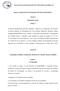 REGULAMENTO DO CONSELHO TÉCNICO-CIENTÍFICO. Secção I. Disposições Gerais. Artigo 1º