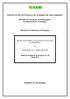 INSTITUTO DE INVESTIGAÇÃO AGRÁRIA DE MOÇAMBIQUE. Direcção de Formação, Documentação e Transferência de Tecnologias