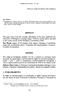 Nótulas sobre os órgãos De soberania ABSTRACT RESUMO. marcantes do regime legal e constitucional dos órgãos de soberania portugueses.