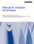 Manual do Utilizador de Software