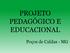 PROJETO PEDAGÓGICO E EDUCACIONAL. Poços de Caldas - MG