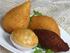 Torta de frango com queijo cremoso