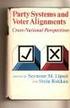 LIPSET, Seymour Martin e ROKKAN, Stein (1967), Party systems and voter alignments: cross-national perspectives. New York: Free Press.